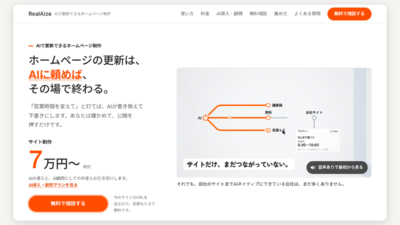 ホームページの更新、AIに頼む形に変えませんか